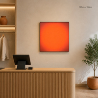 Lumière LED de méditation en gros pour chambre, effet lever/coucher de soleil, art mural thérapeutique bien-être pour chambre à coucher