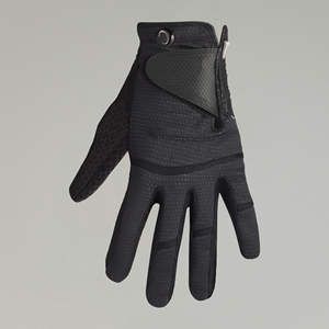 Gants de golf en cuir Cabretta de qualité supérieure, coupe-vent, avec fermeture auto-agrippante et logo personnalisé - Product Image 3