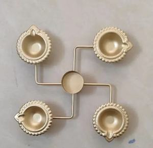 Handmade Wedding Events Decor Metal Crafts Urli and Wedding Events Flower Arrangement Metal Urli from India - Product Image 4