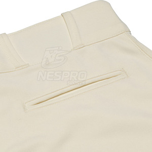 Pantalones de Béisbol Transpirables para Hombre, Nuevo Estilo, Color y Logotipo Personalizables en la Parte Delantera, Tela 100% Poliéster 220g, Servicio OEM, Venta al Por Mayor - Product Image 4