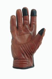 Guantes de cuero para motocicleta para hombre, guantes Retro Para motocrós, de cuero de alta calidad para adultos - Product Image 3