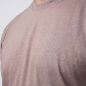 T-shirts en coton pour hommes en gros à la mode T-shirts unis vierges pour l'impression T-shirt décontracté à manches courtes en tissu doux pour hommes - Product Image 4