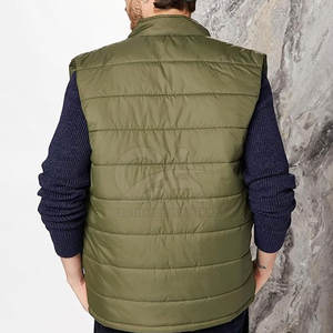 Chaleco acolchado de nailon y poliéster para hombre al mejor precio, color y tamaño personalizados, venta en línea, chaleco acolchado para hombre - Product Image 2
