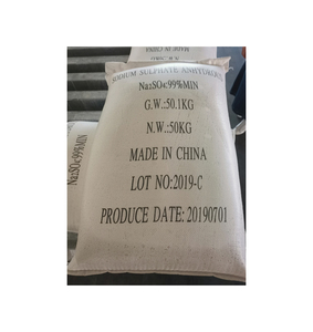 Sulfato de sodio industrial y de grado alimenticio 99.9% Sulfato de sodio Precio de fábrica CAS 7757-82-6 - Product Image 4