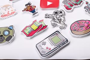 Feuilles d'autocollants en vinyle brillant PVC découpés à la forme, autocollants durables, résistants aux déchirures, résistants aux UV, pour voitures, camionnettes, camions et promotion de véhicules - Product Image 4