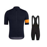 Conjunto de Pantalones Cortos de Ciclismo Transpirables Personalizados para Hombre, 2 Piezas, Material 100% Poliéster/Spandex/Algodón, Color Personalizado, Secado Rápido, 220g