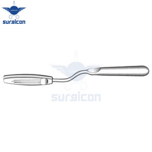 Dissecteur mammaire atraumatique Solz 34 Cm spatulé isolé couteau chirurgical en acier inoxydable rétracteur CE approuvé chirurgie plastique - Product Image 4