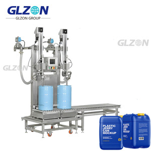 Machine de remplissage de jerricans de <span class=keywords><strong>20L</strong></span> et 25L pour produits chimiques |   Machine de remplissage automatique de liquides |   Système de remplissage d'huile détergente et de diluant solvant - Product Image 3