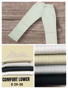 Pantalon en jean extensible pour homme, taille classique mi-haute et look épuré, parfait pour un usage quotidien et décontracté au bureau - Product Image 2