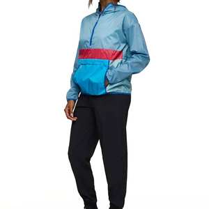 แจ็คเก็ตกลางแจ้งมีฮู้ดกันน้ำน้ำหนักเบาสำหรับผู้หญิงเสื้อกันลมปรับขนาดได้ใหม่2025 - Product Image 2