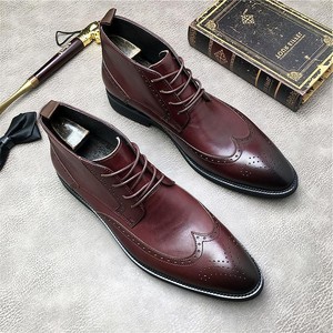 Classic <b>Brown</b> Suede Ankle <b>Boots</b> with Anti Slip Sole and Cushioned Insole for Women's Office and Business Meetings <b>Boots</b> - Product Image 1