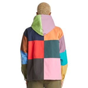 Colorplay Chaqueta con capucha para hombre/mujer Diseño de bloque de color vibrante de moda para ropa informal Estilo callejero Actividades al aire libre en invierno - Product Image 6