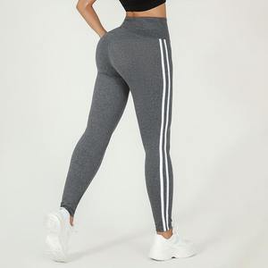 Leggings de Yoga de Cintura Alta Estilo Europeo Americano para Mujer, Talla XL, Spandex, Levanta Glúteos, Cintura Elástica, Sexy - Product Image 3