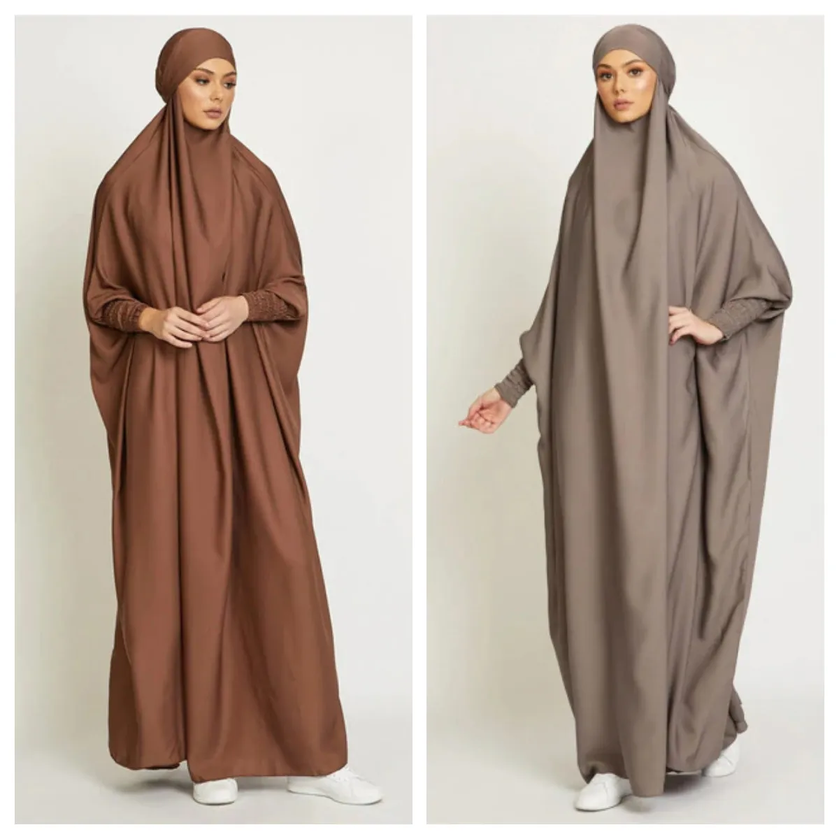 Musulmano Pray Abaya con sciarpa Muslimah Plain Simple Design hijab disegni Dubai disegni esclusivi di Islamic Pray Abaya