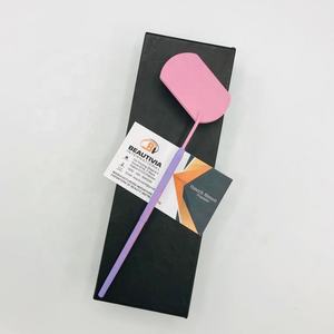 Miroir d'extension de cils en acier durable de haute qualité avec outil de pince à épiler à sourcils pratique à poignée creuse - Product Image 3