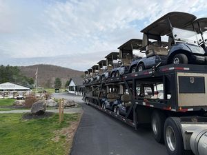 Carrito de palos de golf popular de alto rendimiento, turismo de ocio, carritos de golf levantados para 4 pasajeros a la venta con tablero, compra de carritos de golf - Product Image 5