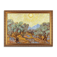 Impressionnisme dessiné à la main toile paysage célèbre Art olivier Van Gogh peinture à l'huile Reproductions