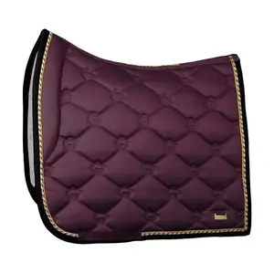 Top Quality Gold supplier horse saddle mat equine equestrian products Winter Horse Saddle Pad
