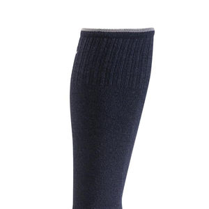 Venta al por mayor de calcetines deportivos naranjas de moda para hombres activos Logotipo de diseño personalizado 100% algodón técnica de punto alto para el invierno - Product Image 6