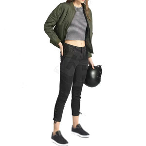 Top Quality Casual Wear <b>Women</b> <b>Bomber</b> <b>Jacket</b> Designed For Everyday Wear With Comfortable Fit And Simple Style - Product Image 4
