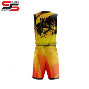 Vêtements de sport pour hommes fabriqués au Pakistan uniformes de basket-ball uniformes de basket-ball personnalisés à bas prix - Product Image 2