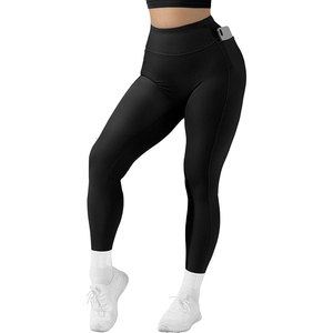 Leggings respirants personnalisés pour femmes Strass Technique Stretch Fit Design pour Gym Activewear Événements promotionnels mettant en vedette OEM - Product Image 3