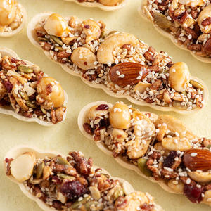 Prix de gros Vietnam Snack sain Mélange de granola Fruits secs Riz brun Tartes en forme de bateau - Product Image 6