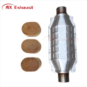 車の排気用の高品質Euro 3 euro4 euro5ユニバーサル排気システム触媒コンバーター - Product Image 3