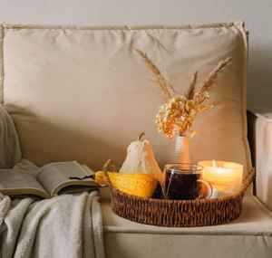 Hot Trend Elegante Comedor Cocina Bandeja para servir Asas de transporte Tejido a mano Ratán Hot Trend Shape Decorativo Ecológico Hecho - Product Image 4