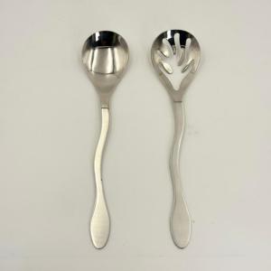 Juego de Cubiertos para Ensalada o Cuchara para Servir, Utensilios de Servir de Lujo, Decorativos, para Hotel y Restaurante - Product Image 1