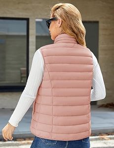 Venta Directa de Fábrica, Chaleco Acolchado con Cierre y Cuello en V, Personalizable, Transpirable, de Alta Calidad, para Hombre, Invierno, Casual - Product Image 5