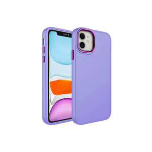 Coque de protection arrière en silicone liquide Netzy Luxury SAFA Luna Series pour iPhone 11 14 Plus - Product Image 1