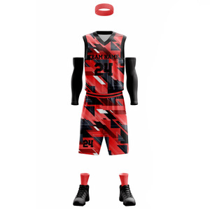Uniformes de basket-ball de vente en gros uniformes de basket-ball classiques réversibles de sublimation technique de sublimation de vêtements de sport de quantité minimale de commande bas - Product Image 4