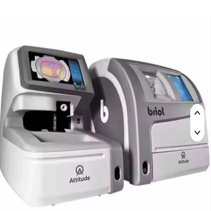 Máquina óptica de corte de lentes sin patrón con sistema de perforación, ranurado y pulido para laboratorio de óptica, en oferta. - Product Image 2
