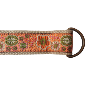 KVR 2025 Usine En Gros Solide Couleur Double D-Ring Boucle Jacquard Nylon Sangle Ceinture Avec Pointe En Métal - Product Image 2