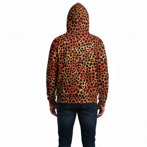 Hot Sale New Arrival <b>Leopard</b>-<b>print</b> Hoodies For Men Unique Style Breathable And Comfortable Men <b>Leopard</b>-<b>print</b> <b>Hoodie</b> - Product Image 2