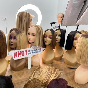 Pelucas de Cabello Humano Liso Natural con Encaje Transparente y Raya al Medio, Sin Caída ni Enredos, Gran Venta - Product Image 6