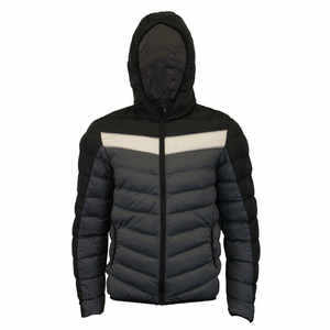 Nueva Chaqueta Acolchada de Lona para Hombre, Diseño 2026, Cálida, Transpirable, Impermeable, Reversible, Ecológica, con Cierre y Cuello Henry - Product Image 5
