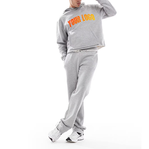 Survêtement femme de qualité supérieure personnalisé Dtf imprimé Logo 100% coton poids lourd 400 gsm surdimensionné survêtements pour femmes - Product Image 1