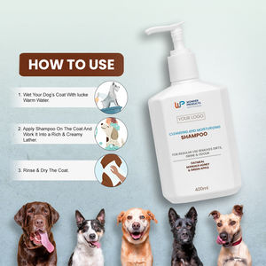 Champú limpiador e hidratante para mascotas respetuoso con el medio ambiente OEM/OED con harina de avena, miel de manuka y manzana verde personalizable - Product Image 4