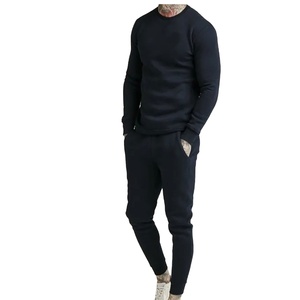Survêtements unisexes de marque connue pour hommes avec fermeture éclair Décontracté XL Plus Size Gris Survêtements Ensembles Propre Logo 2026 - Product Image 2