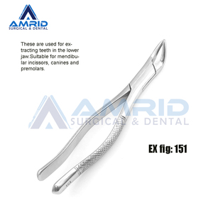 Pince d'extraction dentaire pince d'extraction dentaire universelle pour adultes ensemble dentaire chirurgical Instruments chirurgicaux - Product Image 5