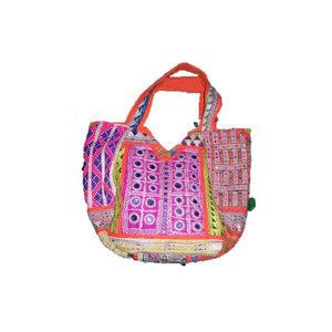 Direct prix usine nouveau concepteur Vintage Banjara sac fermeture ouverte broderie sangle unique doublure en coton fabricant indien - Product Image 1