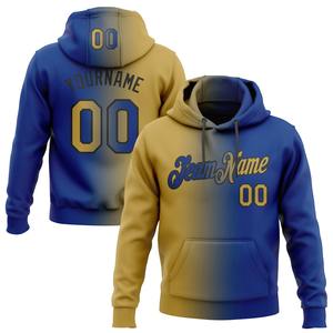 Pull de haute qualité dans le monde entier personnalisé joli pull sweat à capuche imprimé dégradé dans toutes les couleurs impression 3D par sublimation - Product Image 6