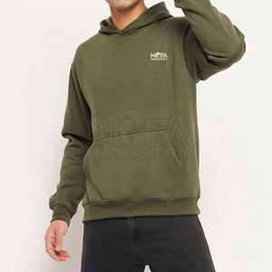 Sweats à capuche pour hommes Soft Basics Logo personnalisé 100% coton mélangé pour des vêtements décontractés ou de sport en hiver - Product Image 6