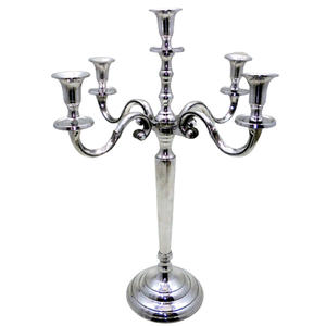 Decoración del hogar Metal vela Pilar titular humo piedra vela soporte para sala de estar boda decoración hecha a mano - Product Image 6