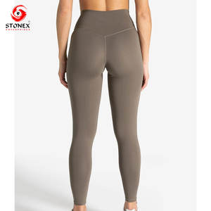 Conjunto de Yoga de Alta Calidad para Mujer, Transpirable, con Cierre, Deportivo, de Dos Piezas, de Longitud Completa, de Alta Elasticidad - Product Image 6