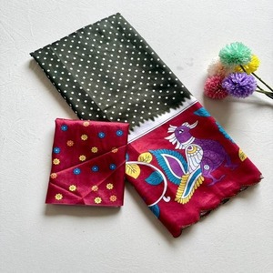 Sari de seda pura directo de fábrica, Sari indio clásico para ocasiones formales y festivas, disponible al mejor precio - Product Image 3