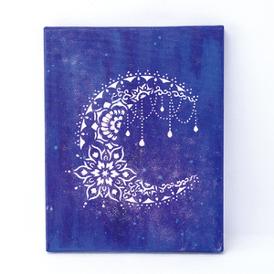 Pochoir réutilisable pour henné, motif floral mandala, pour artisanat DIY - Product Image 6