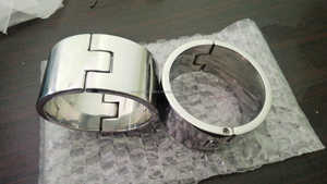 Muñequera de acero inoxidable para Bondage, juguetes de Bondage para Bondage, esposas de mano Bdsm - Product Image 2